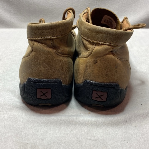 Twisted X Brown leather lace up shoes YDM0001 size 6 - Picture 3 of 6